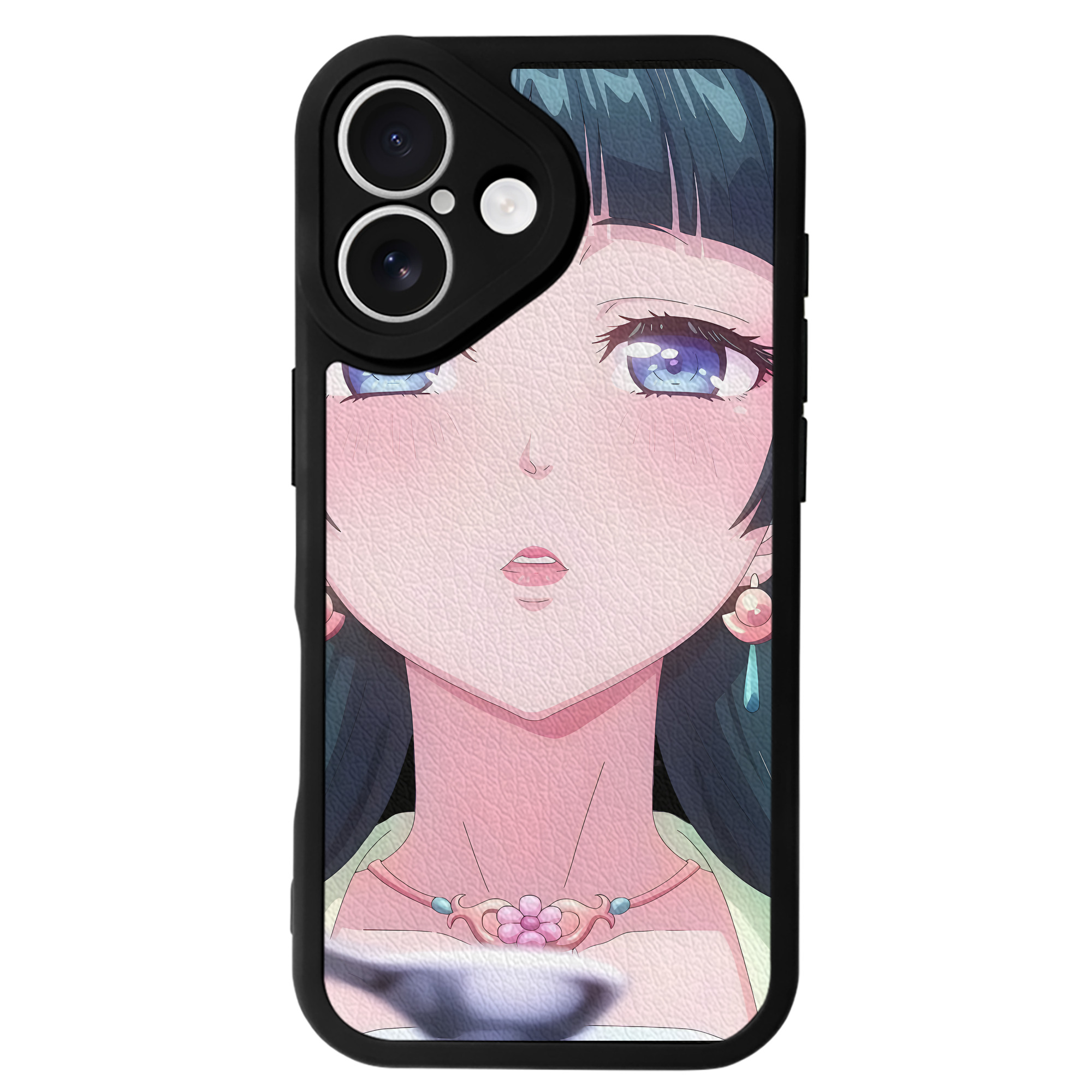 （画像用） 薬屋のひとりごと The Apothecary Diaries 【iPhone 16シリーズ対応】シリコンスマホケース（レザー調） 材質：シリコン